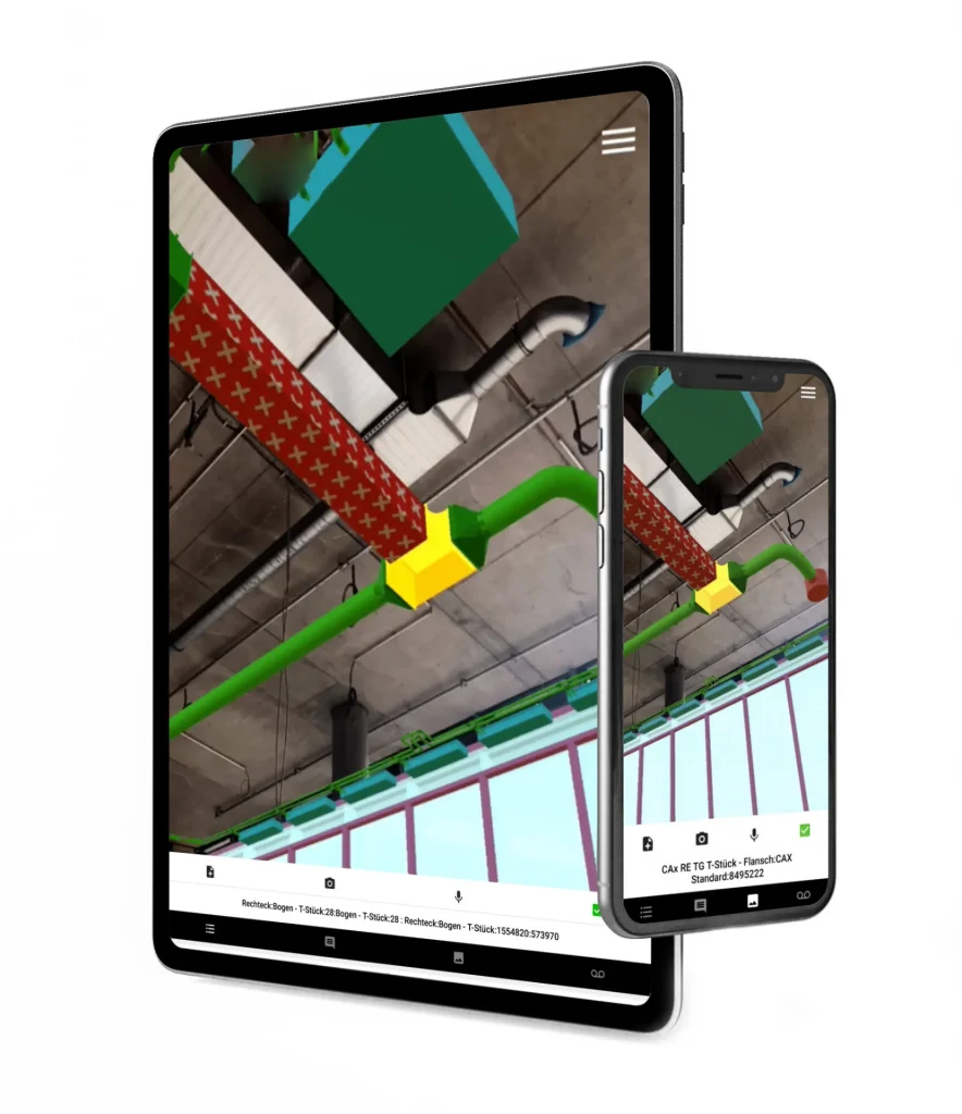 BIM construction app GAMMA AR on iOS and Android