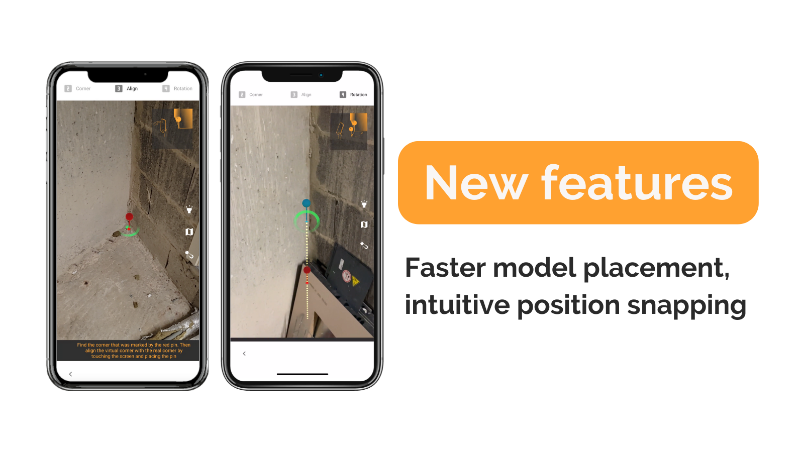 GAMMA AR BIM AR model placement