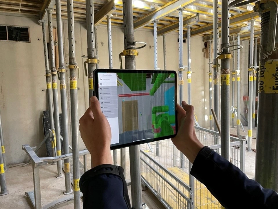 ZfS AR auf der Baust facilities GmbH