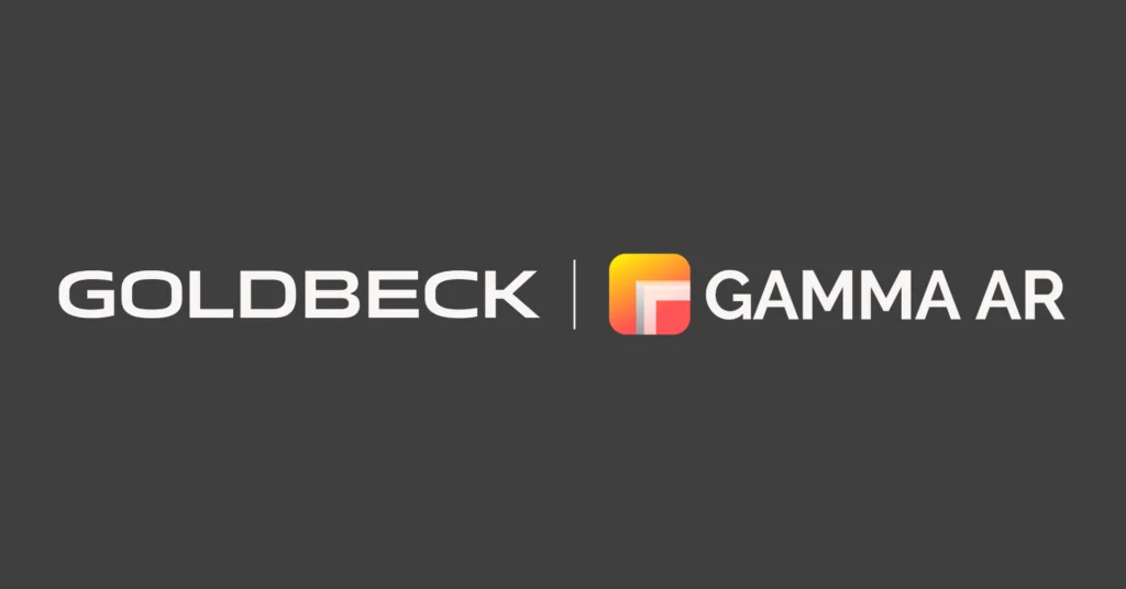 Goldbeck and GAMMA AR logos
