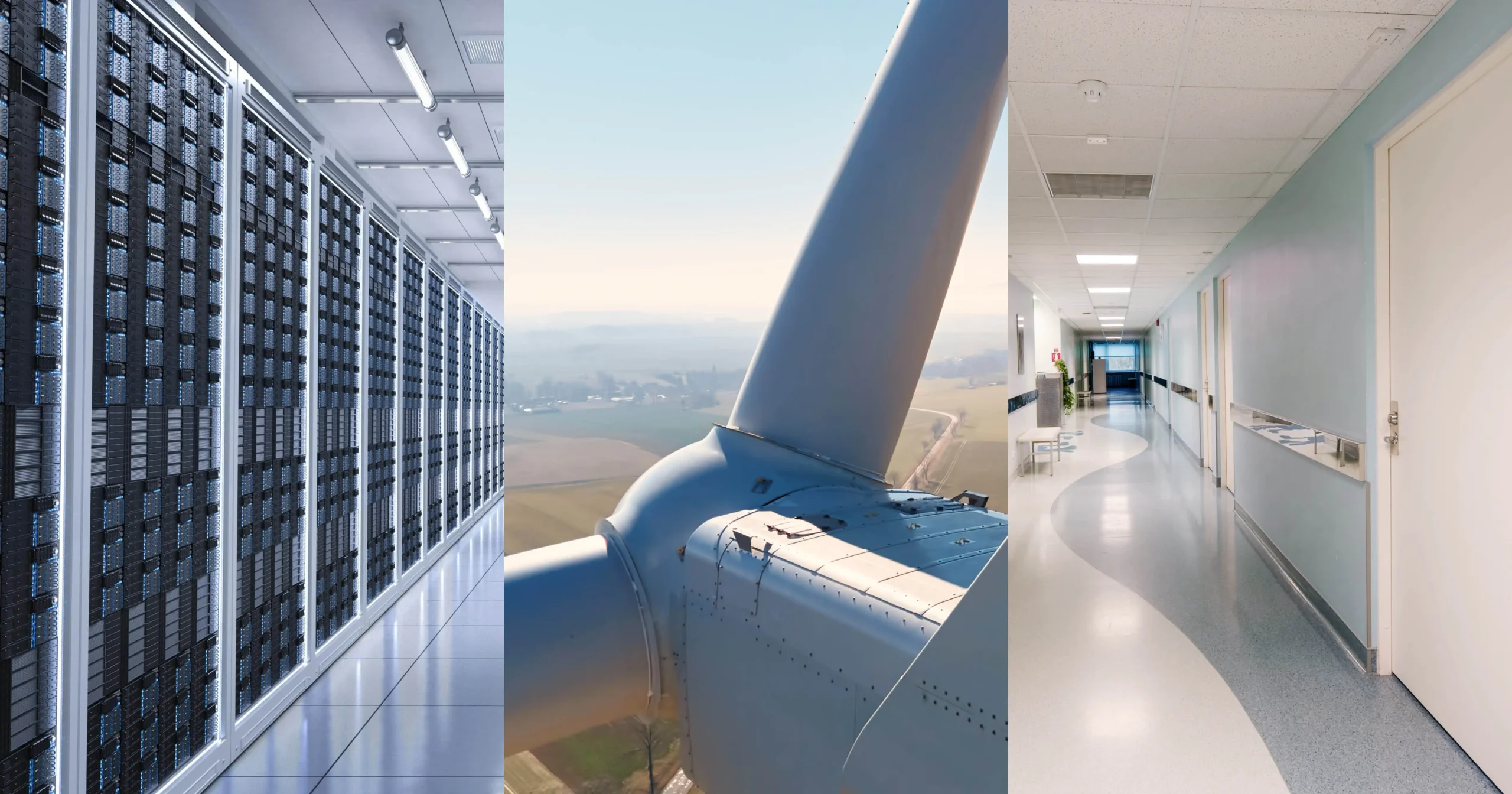Forecast data centers power and hospitals in 2025