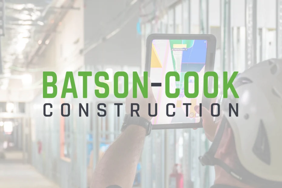 Batson Cook using GAMMA AR on the construction site