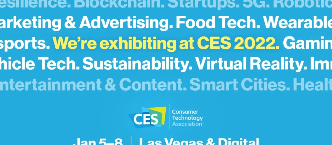banner-ces-2022-exhibitor-gamma-ar Banner of CES 2022 with participation as exhibitor of GAMMA AR